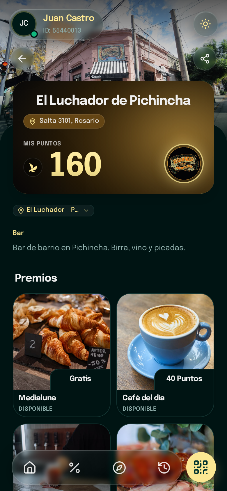 Pantalla de El beneficio llega a tiempo en la app de Korvo