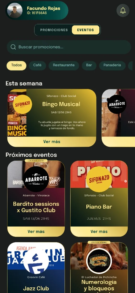 Pantalla de Convertí clientes en comunidad en la app de Korvo